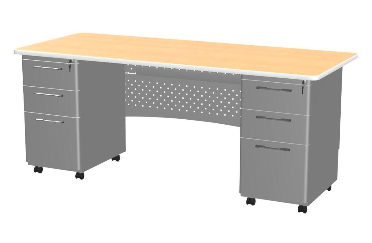 Classroom Select NeoClass Double Pedestal Teacher's Desk 4000363